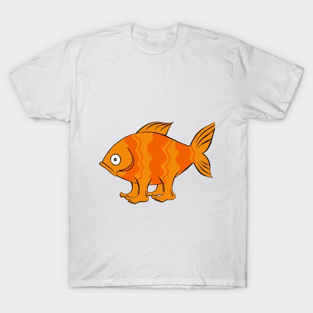 Fish T-Shirt by lucamendieta